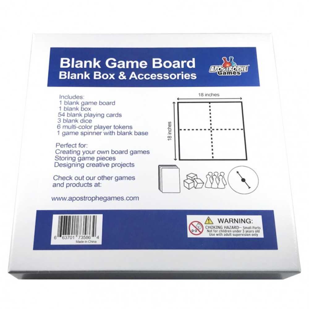 Blank: Gb: Box And Acc 9.5"X9.5"