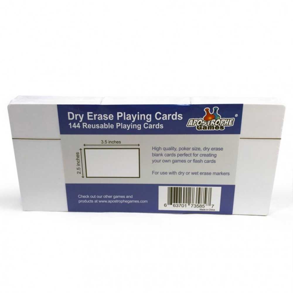 Blank: Dry Erase Cards 2.5"X3.5"