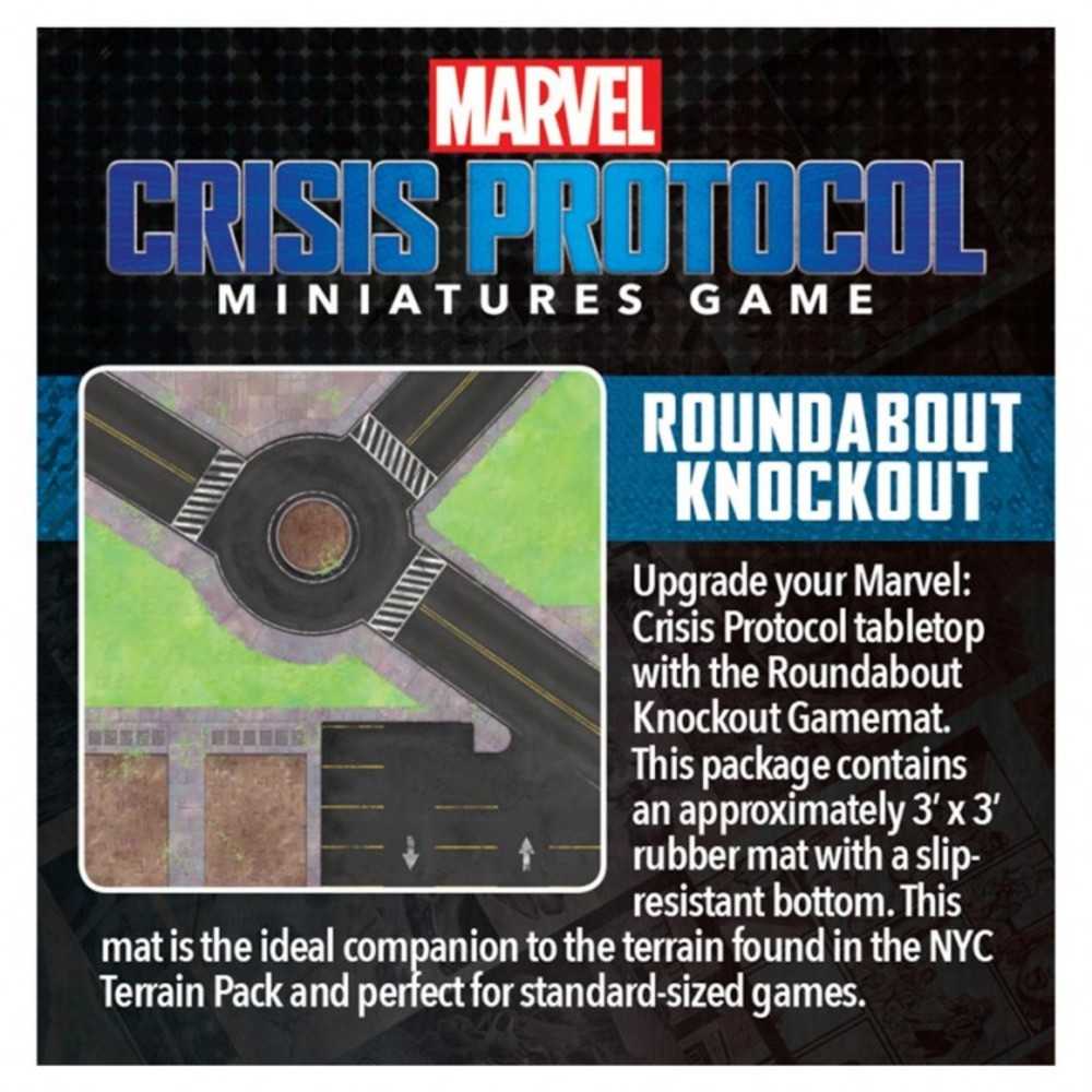 Marvel Cp: Roundabout Knockout Game Mat