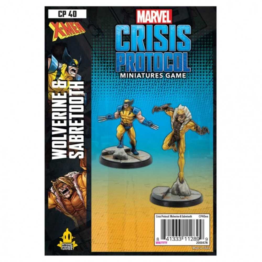 Marvel Cp: Wolverine And Sabertooth Pack