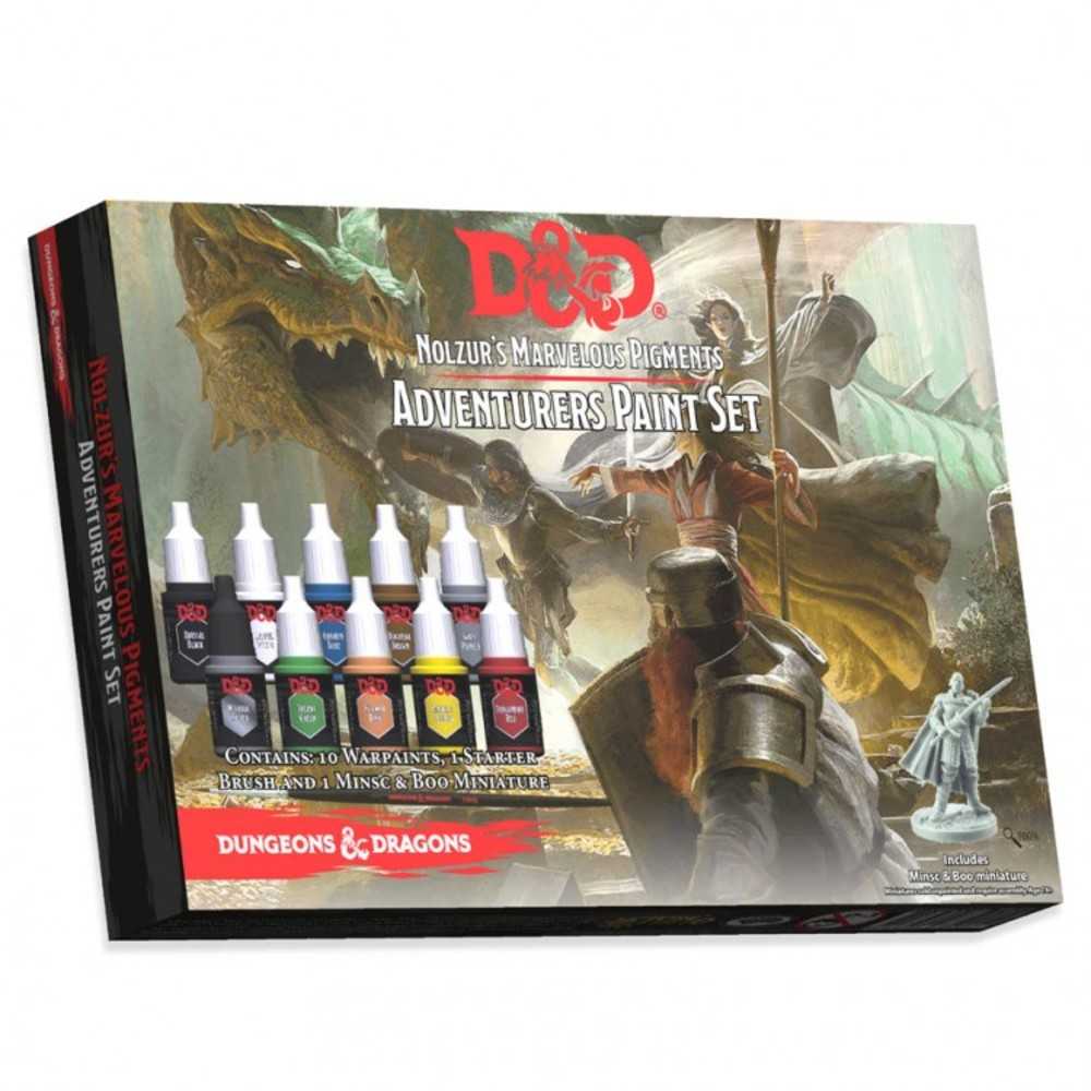 Dungeons & Dragons  Adventurers Paint Set
