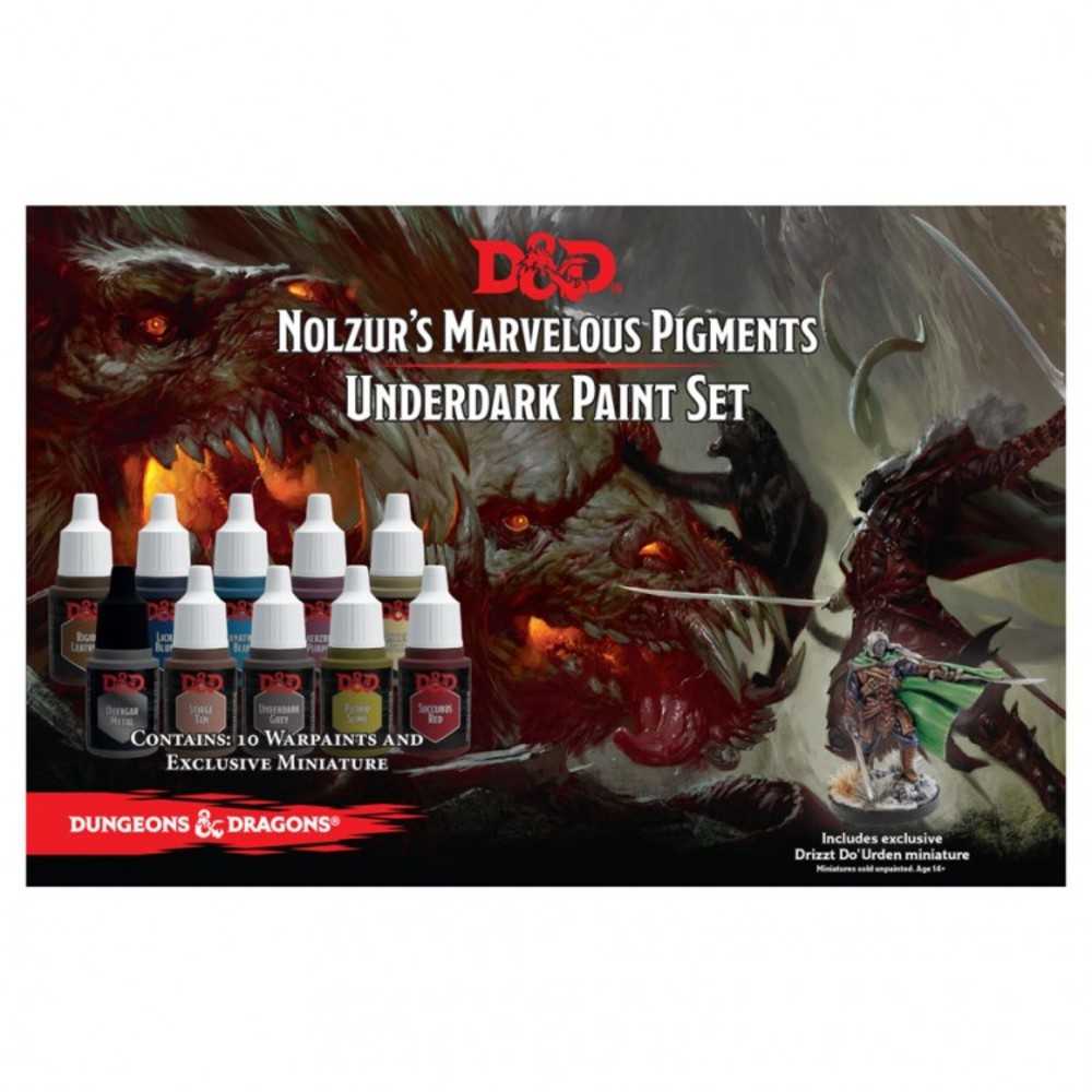Dungeons & Dragons : Underdark Paint Set