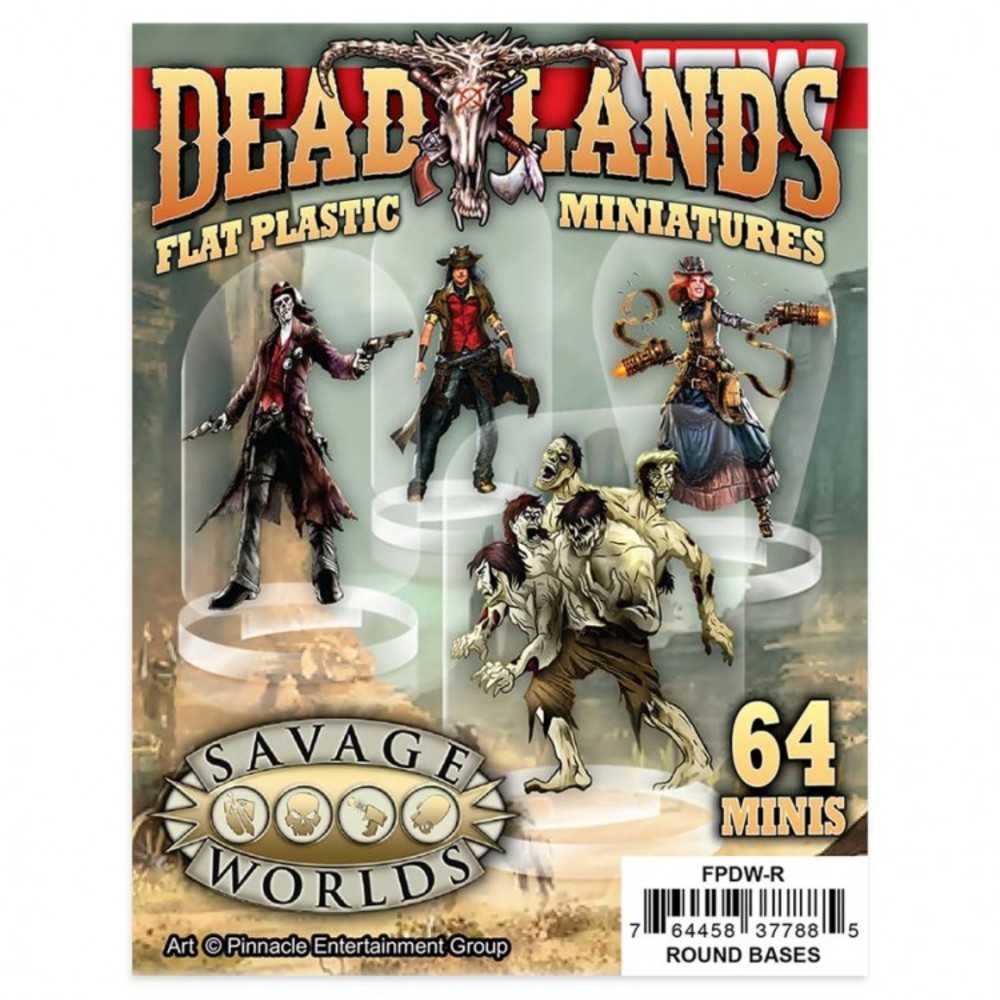 Flat Plastic Miniatures: Deadlands