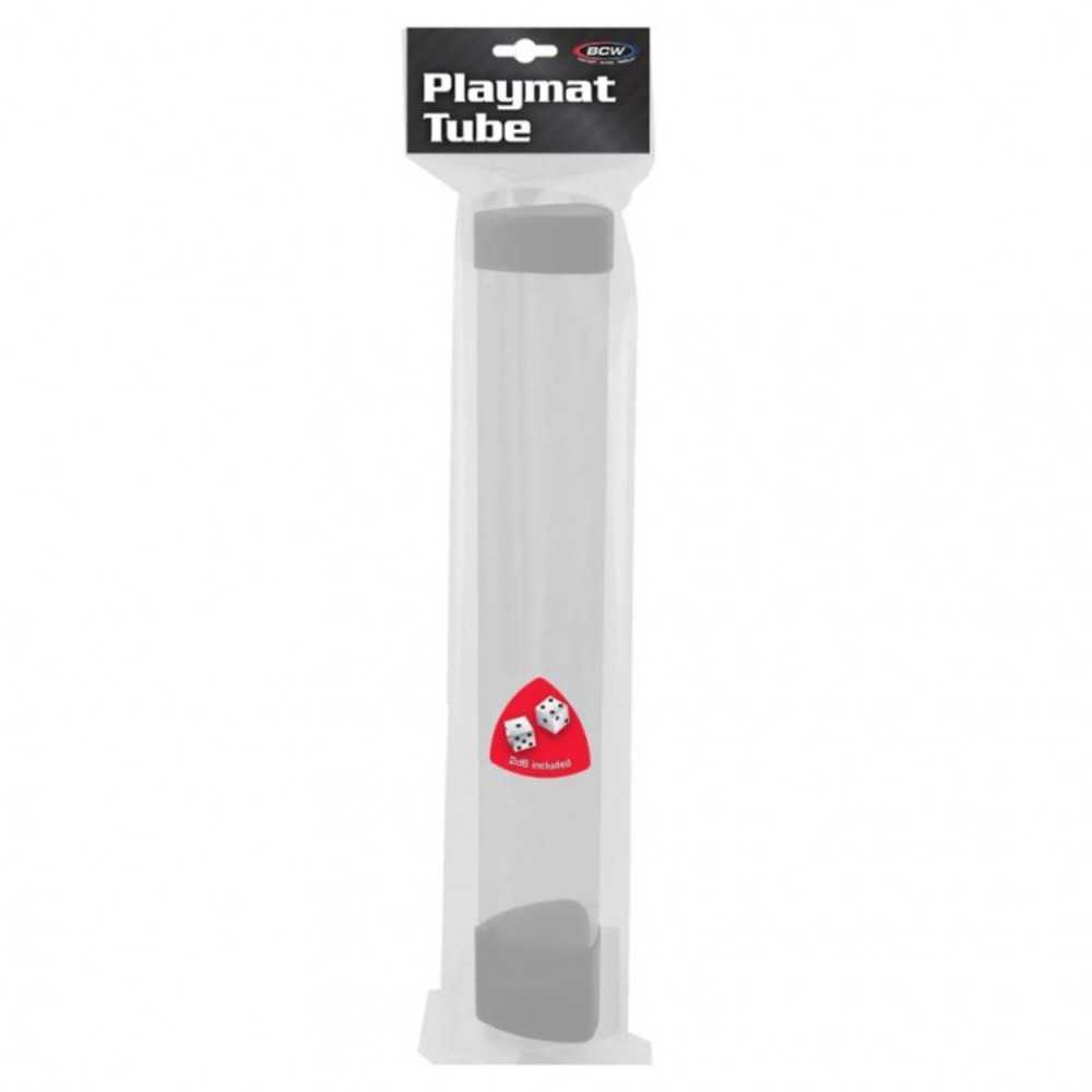 Play Mat Tube: Cl With Wh Caps/Dice