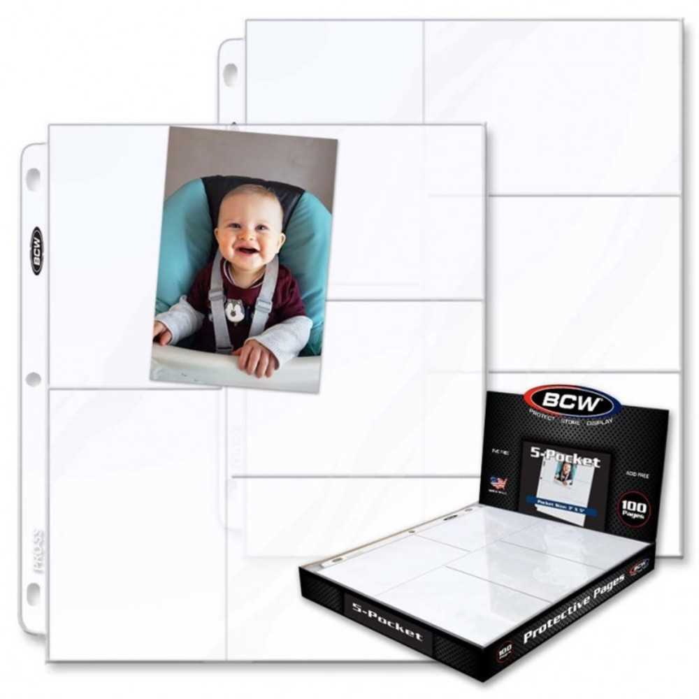 Page: 5pkt: Pro: Photo Pages 100ct