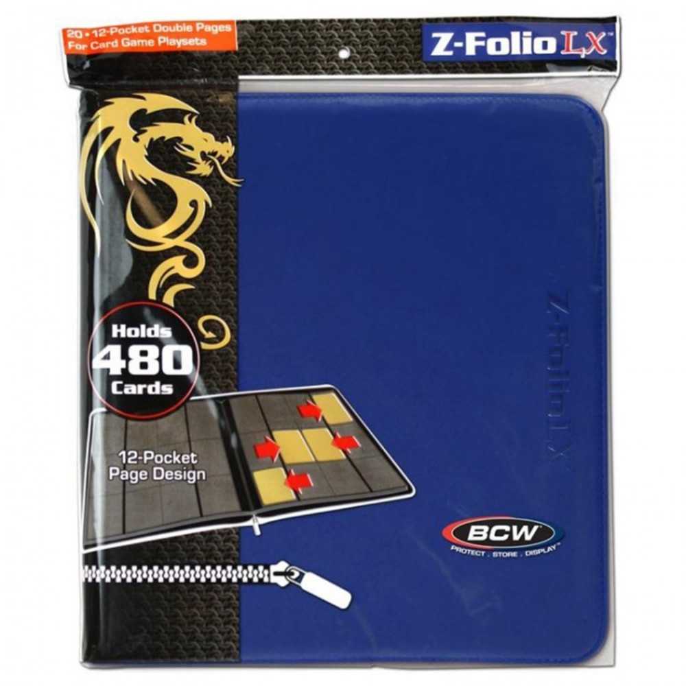 Binder: 12pkt: Zipper Folio: Lx Bu