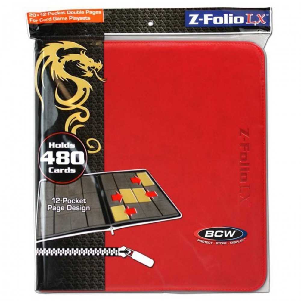 Binder: 12pkt: Zipper Folio: Lx Rd
