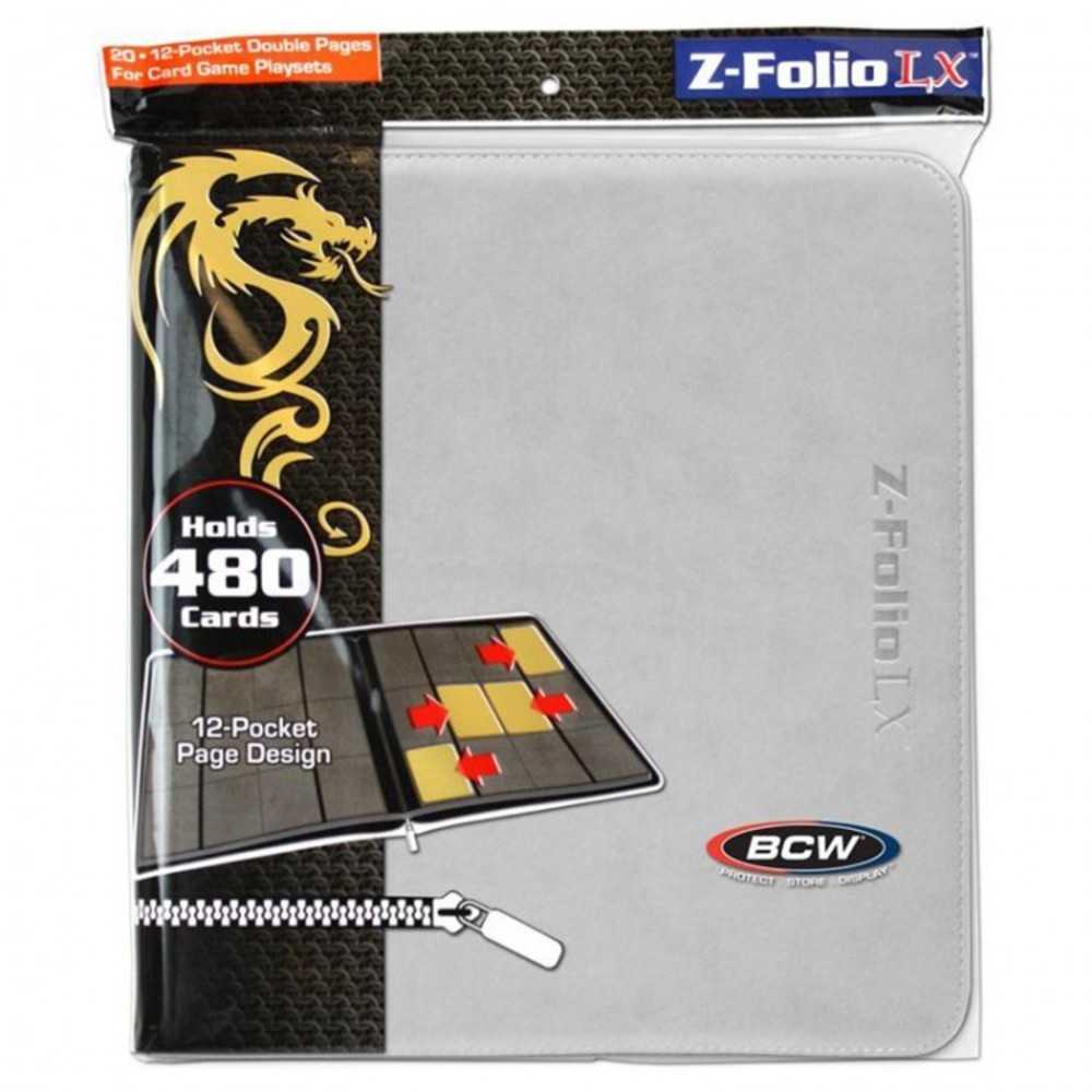 Binder: 12pkt: Zipper Folio: Lx Wh