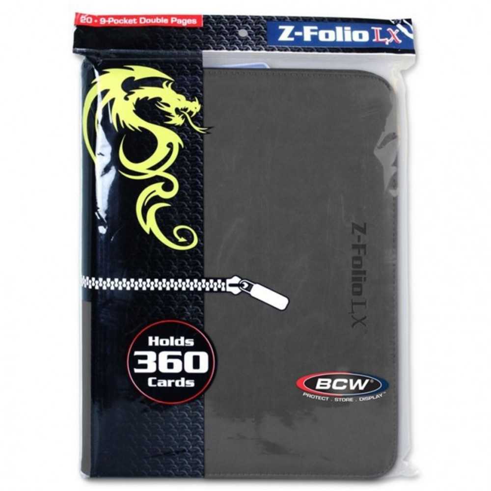Binder: 9pkt: Zipper Folio: Lx Gy