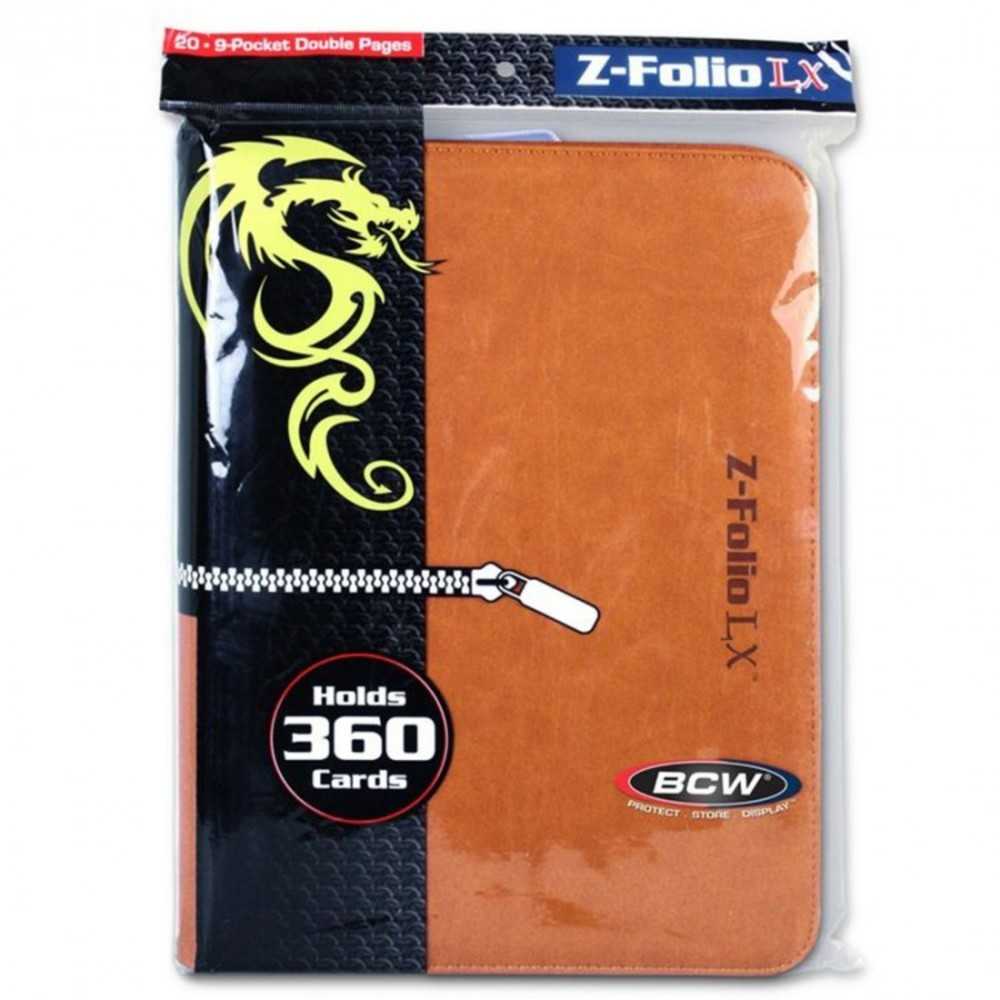 Binder: 9pkt: Zipper Folio: Lx Or