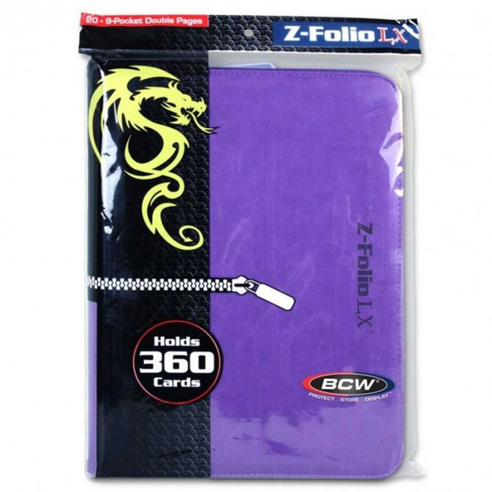 Binder: 9pkt: Zipper Folio: Lx Pu