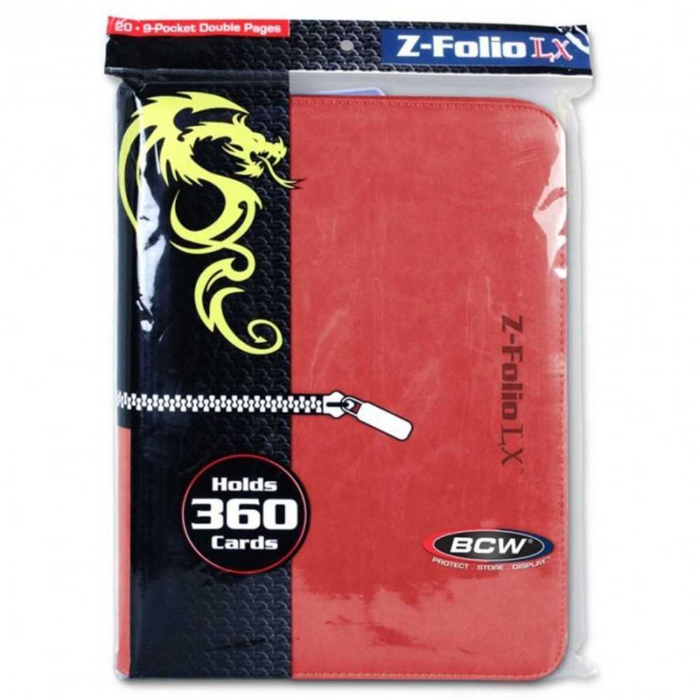Binder: 9pkt: Zipper Folio: Lx Rd
