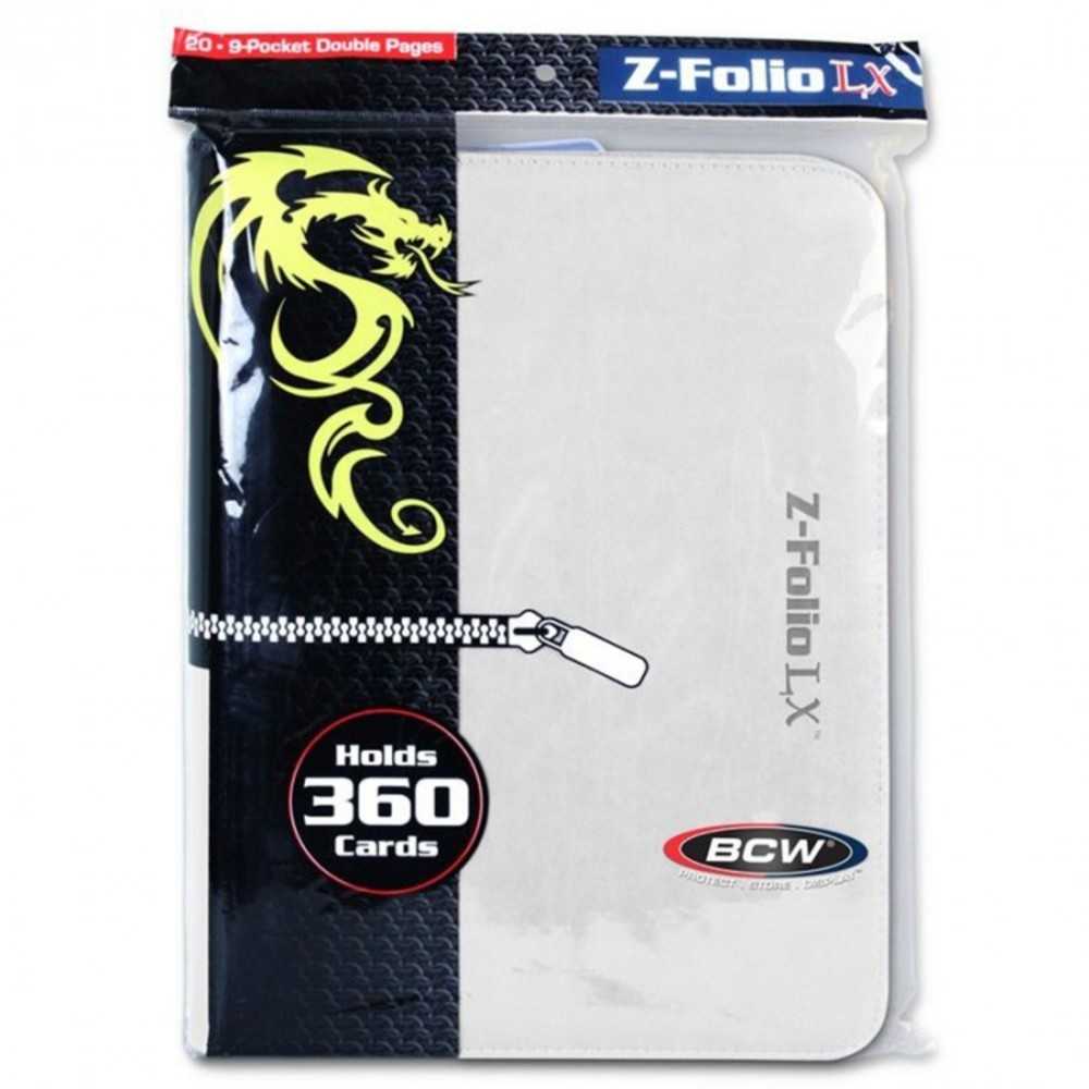 Binder: 9pkt: Zipper Folio: Lx Wh