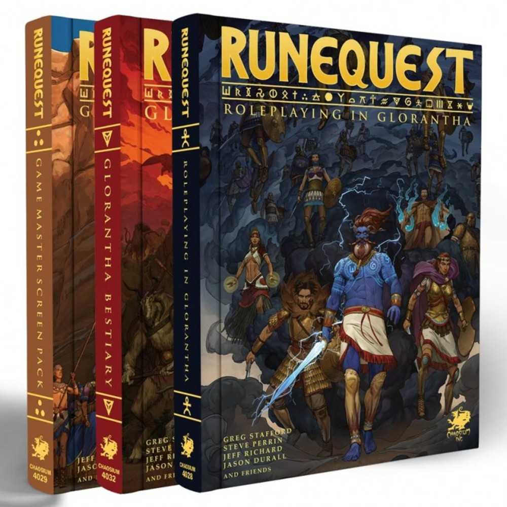 Runequest: Glorantha Core Deluxe Slipcase