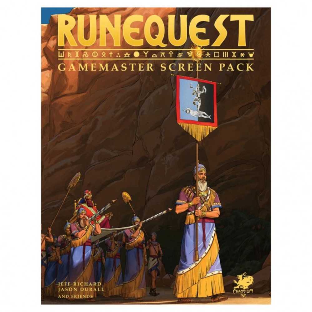 Rune Quest Gamemaster Screen Pack