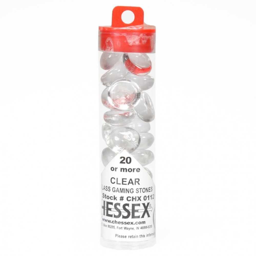 Glass Stones Tube Cl (23 27)