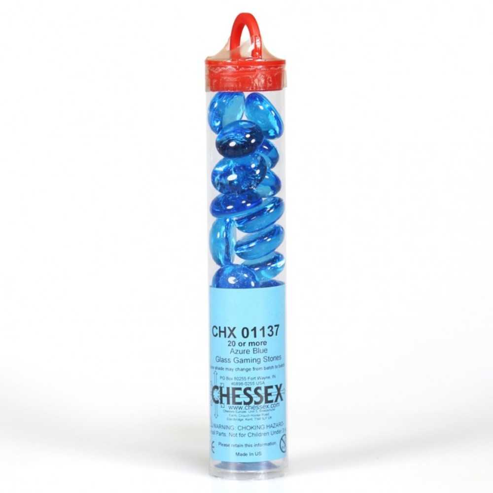 Glass Stones Tube: Azure Bu (20)