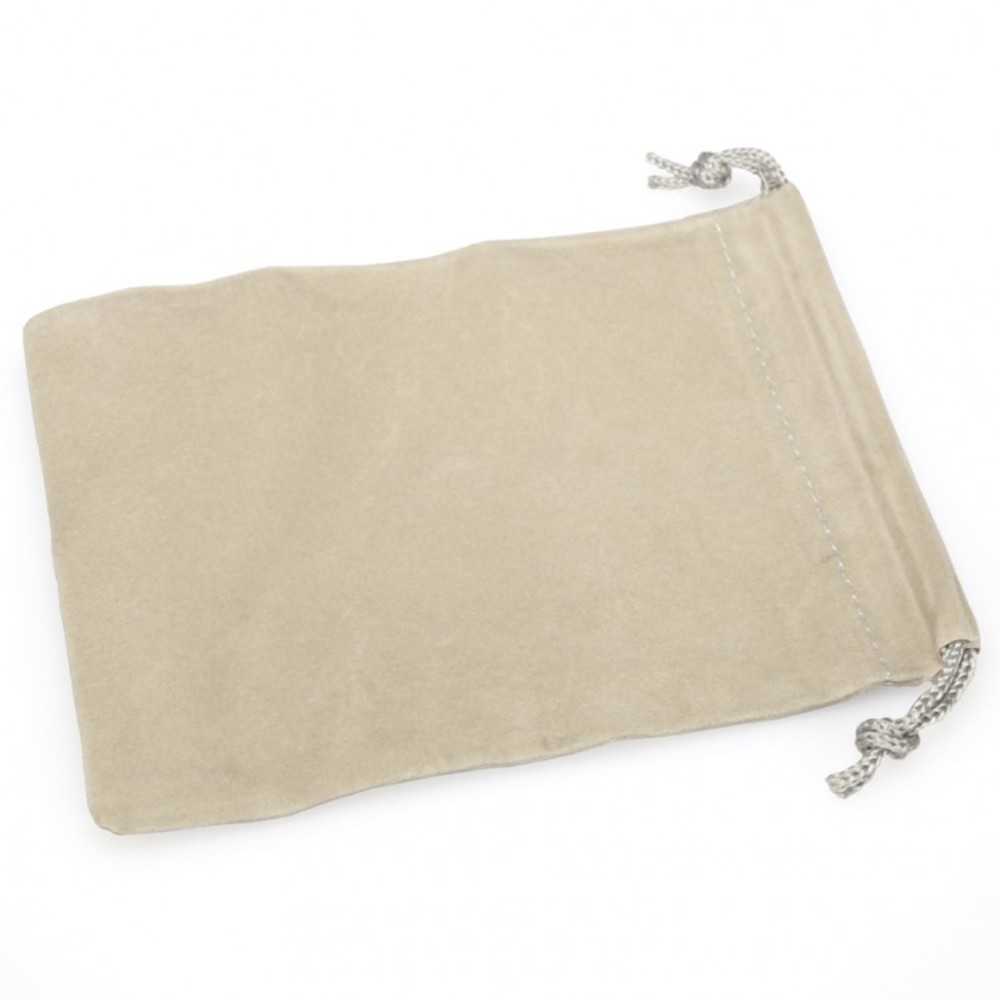 Dice Bag: SM Suede Cloth Gy