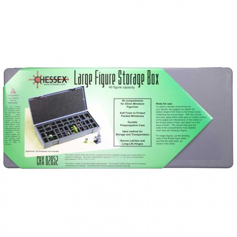 Figure Storage Box LG 40ct