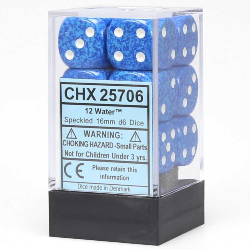 D6 Cube16mm Sp Water (12)