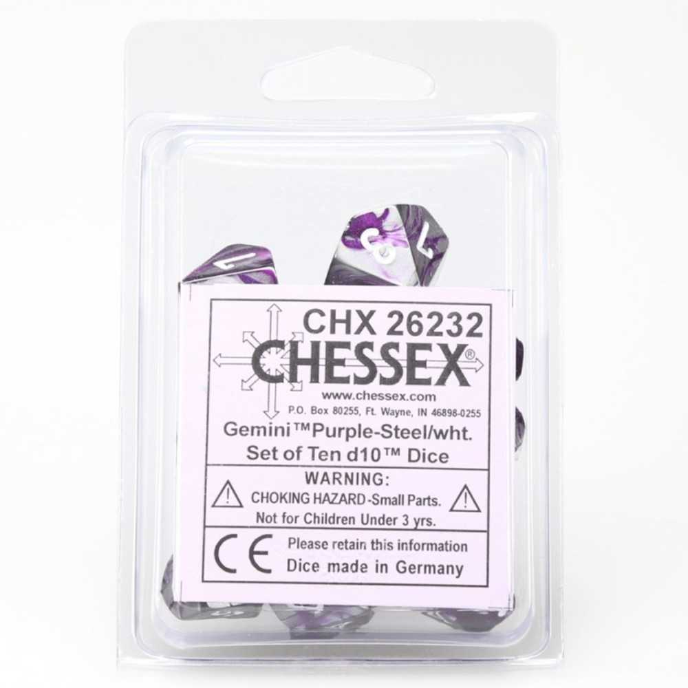 D10 Clamshell Gemini#2 Pus Twh(10)
