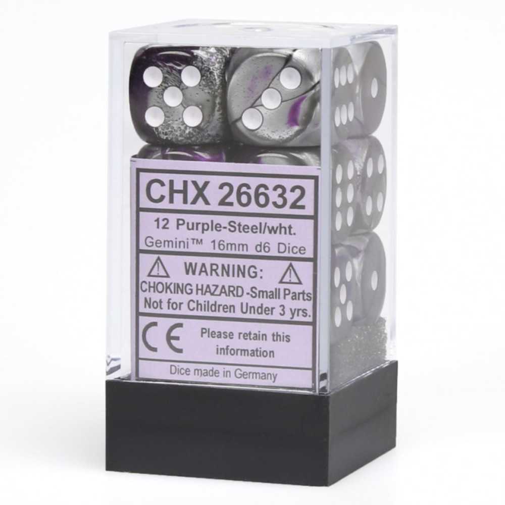 D6 Cube16mm Gemini#2 Pus Twh(12)