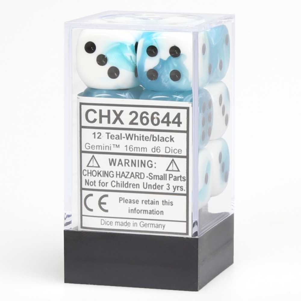 D6 Cube16mm Gemini#4 Tr Wht Lbk (12)