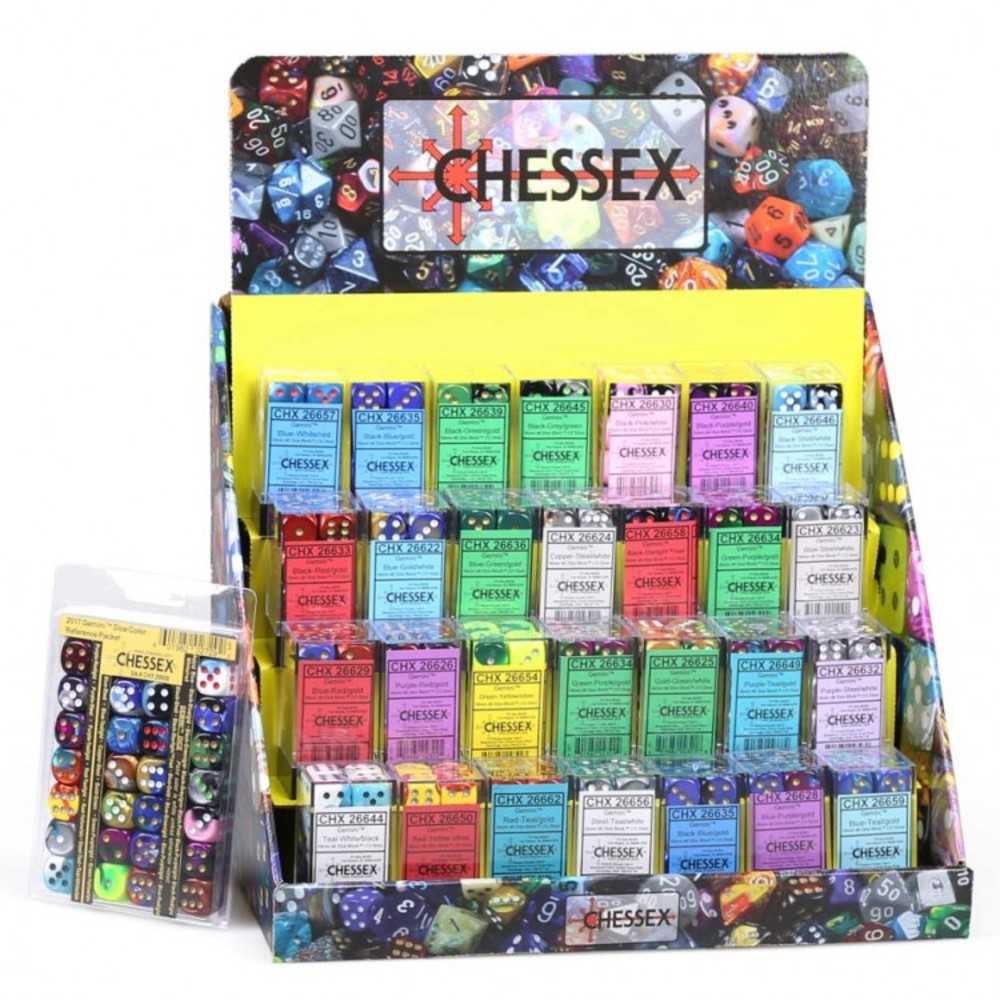 Dice: Box Of 50: Gemini 16mm