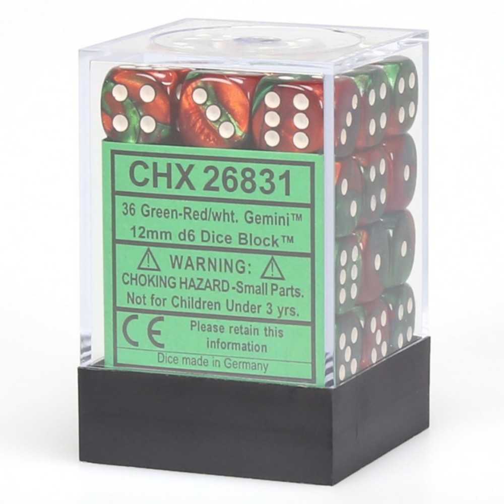 D6 Cube12mm Gemini#2 Gnr Dwh(36)