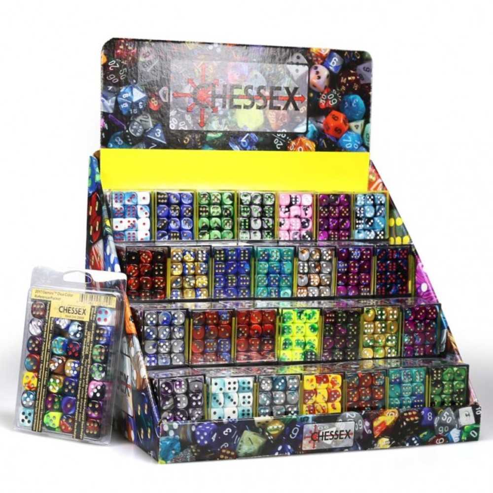Dice: Box Of 50: Gemini 12mm