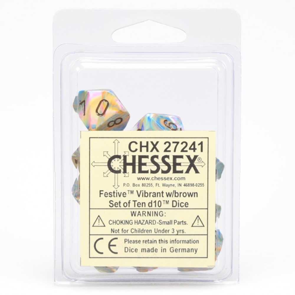 D10 Clamshell Festive Vibrant/Br