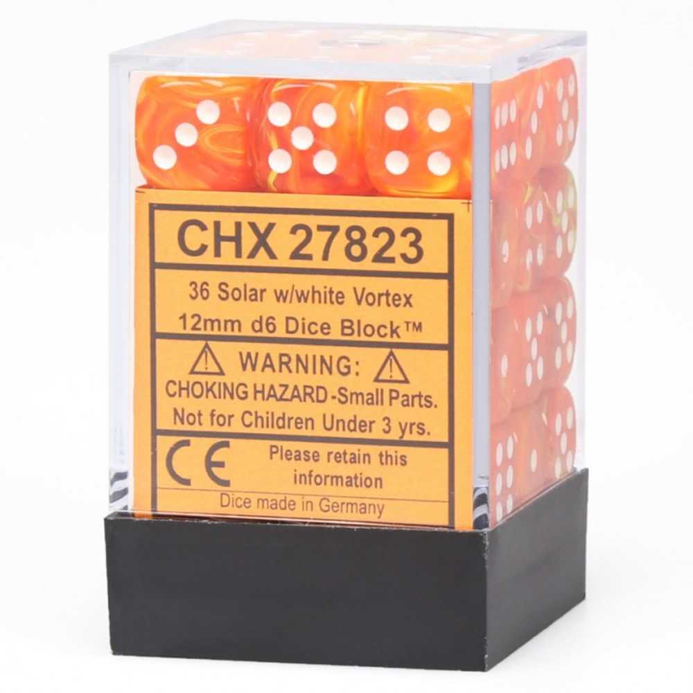 D6 Cube12mm Vortex Solar/Wh (36)