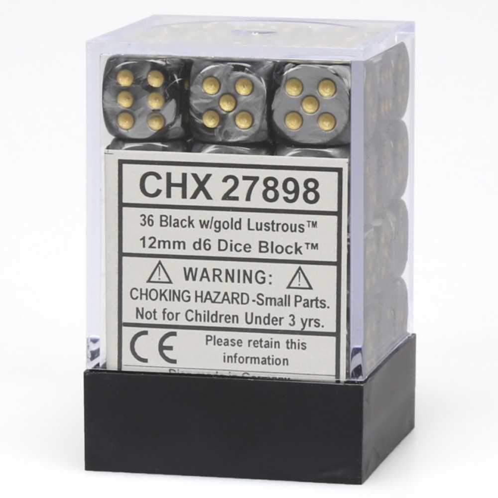 D6 Cube12mm Lustrous B Kgd (36)