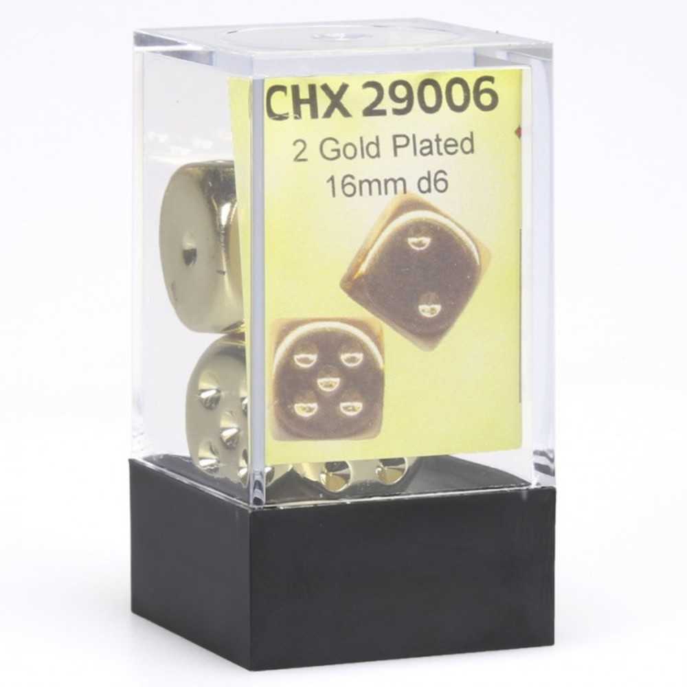 D6 Cube16mm Gold (2)