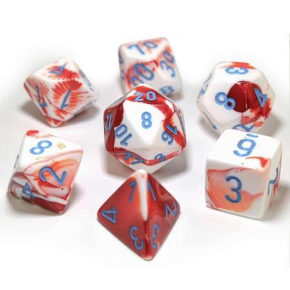 7 Set Cube Lab Dice Gemini Rdw Hbu
