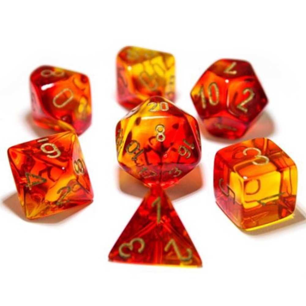 7 Set Cube Lab Dice Gemini Rdy Egd