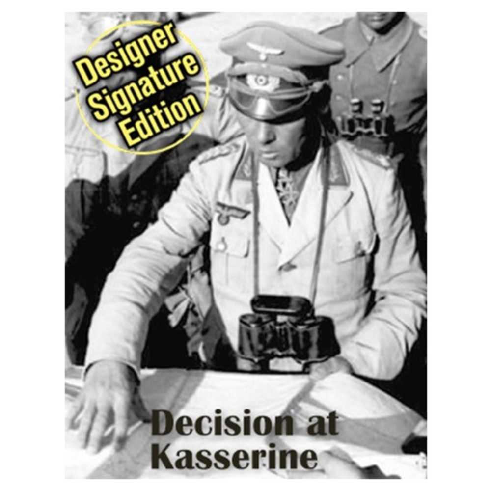 Decision At Kasserine Designer Sig Edition
