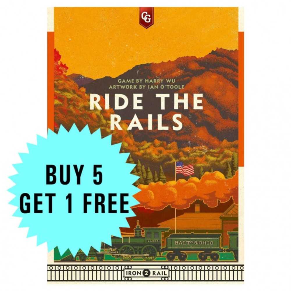 Ride The Rails: Buy 5 Get One Free