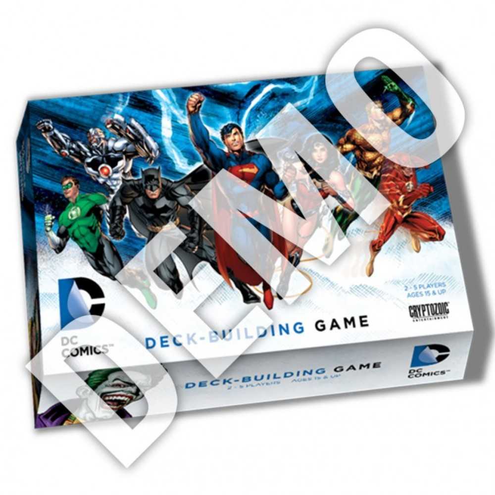 DC Comics Deck Building Game Demo