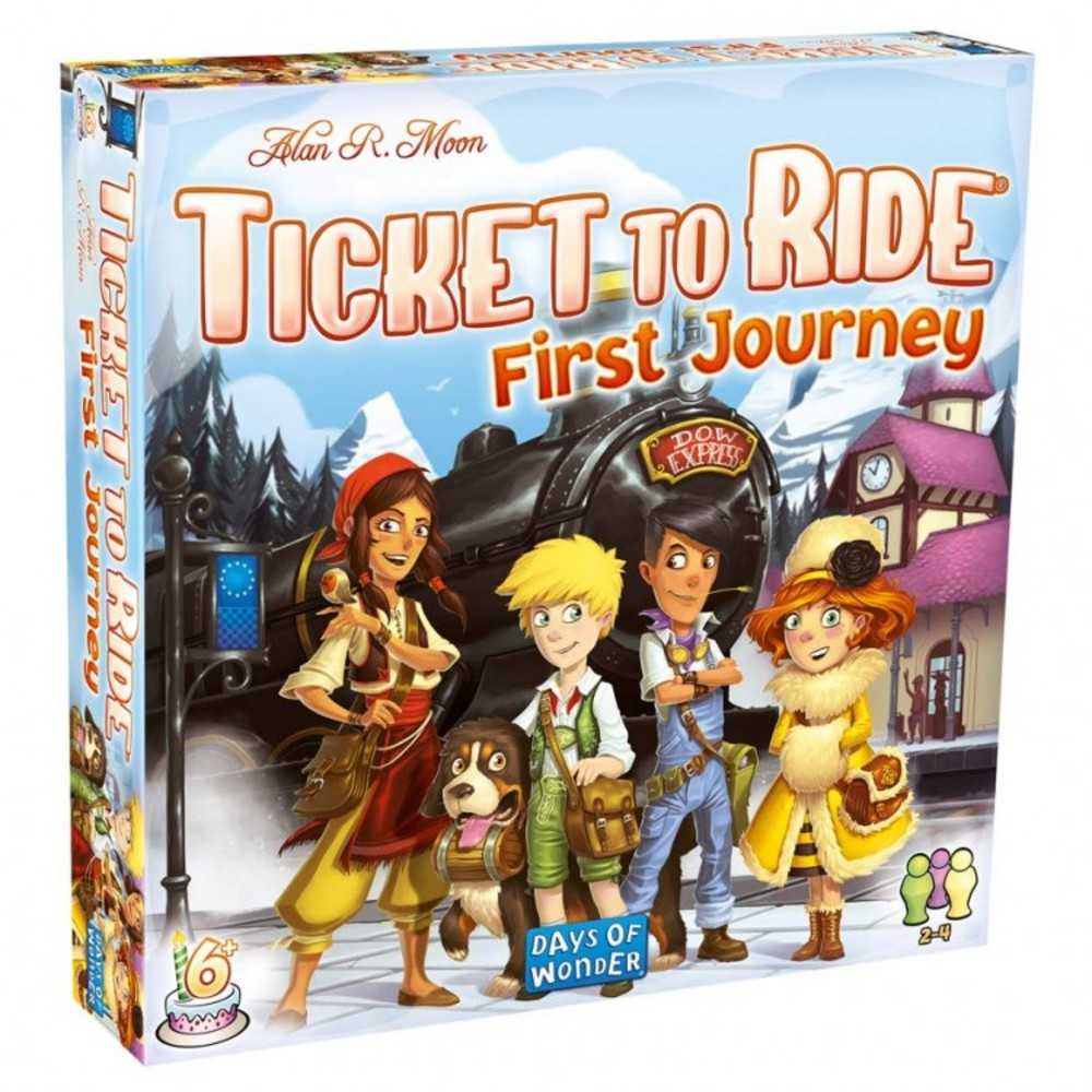 Ticket To Ride: Europe: First Journey