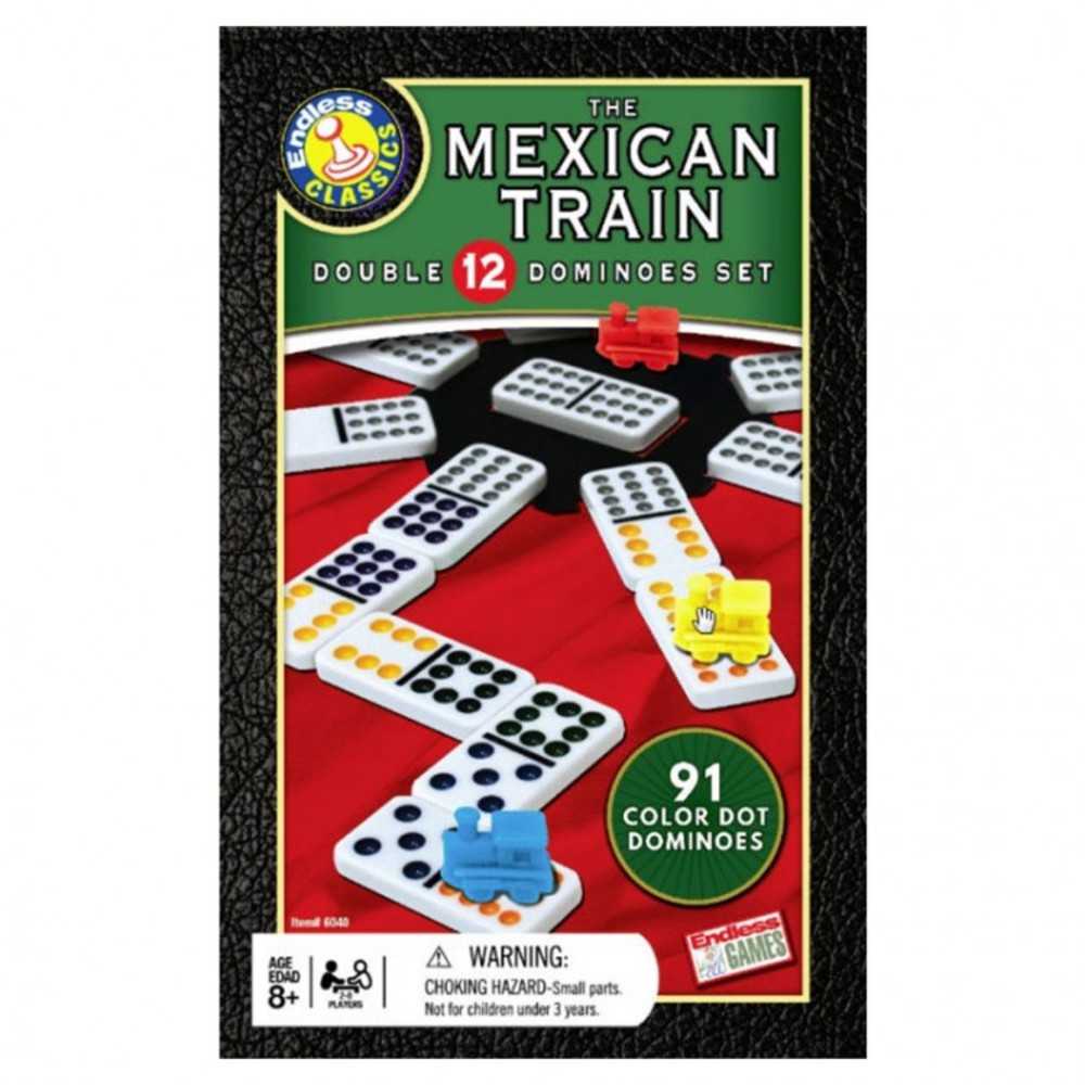 The Mexican Train Dominoes Set