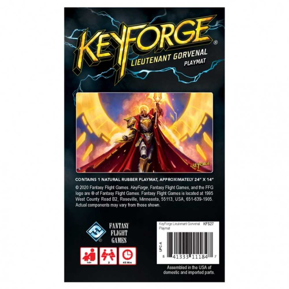 Key Forge: Lieutenant Gorvenal Playmat