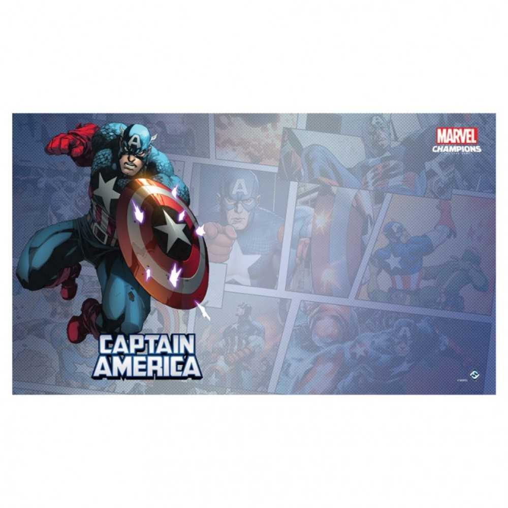 Mc Lcg: Captain America Game Mat