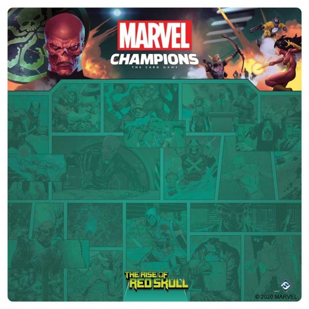 Mc Lcg: The Rise Of Red Skull 4 Player Mat
