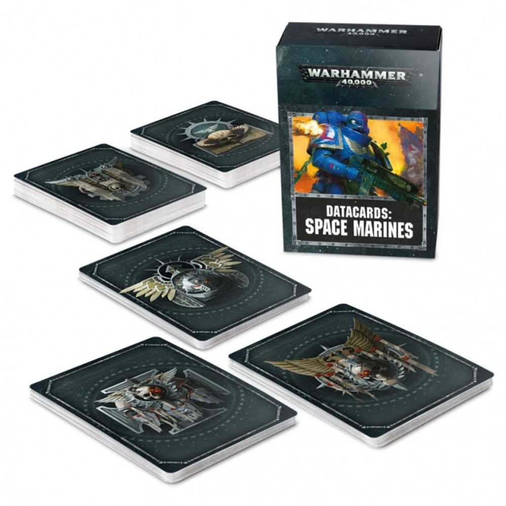 48 02 60 Wh 40 K: Datacards: Space Marines