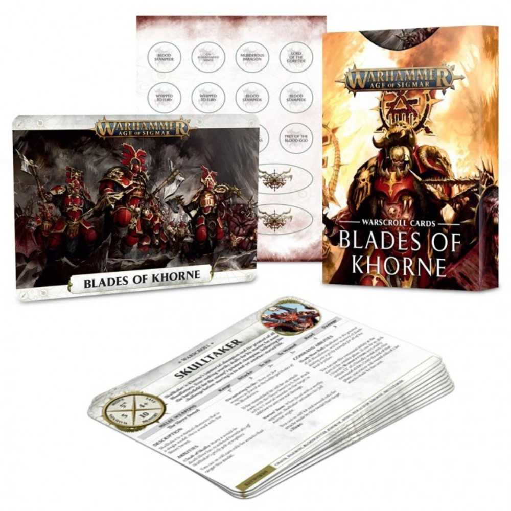 83 04 60 Ao S: Bo K: Warscroll Cards