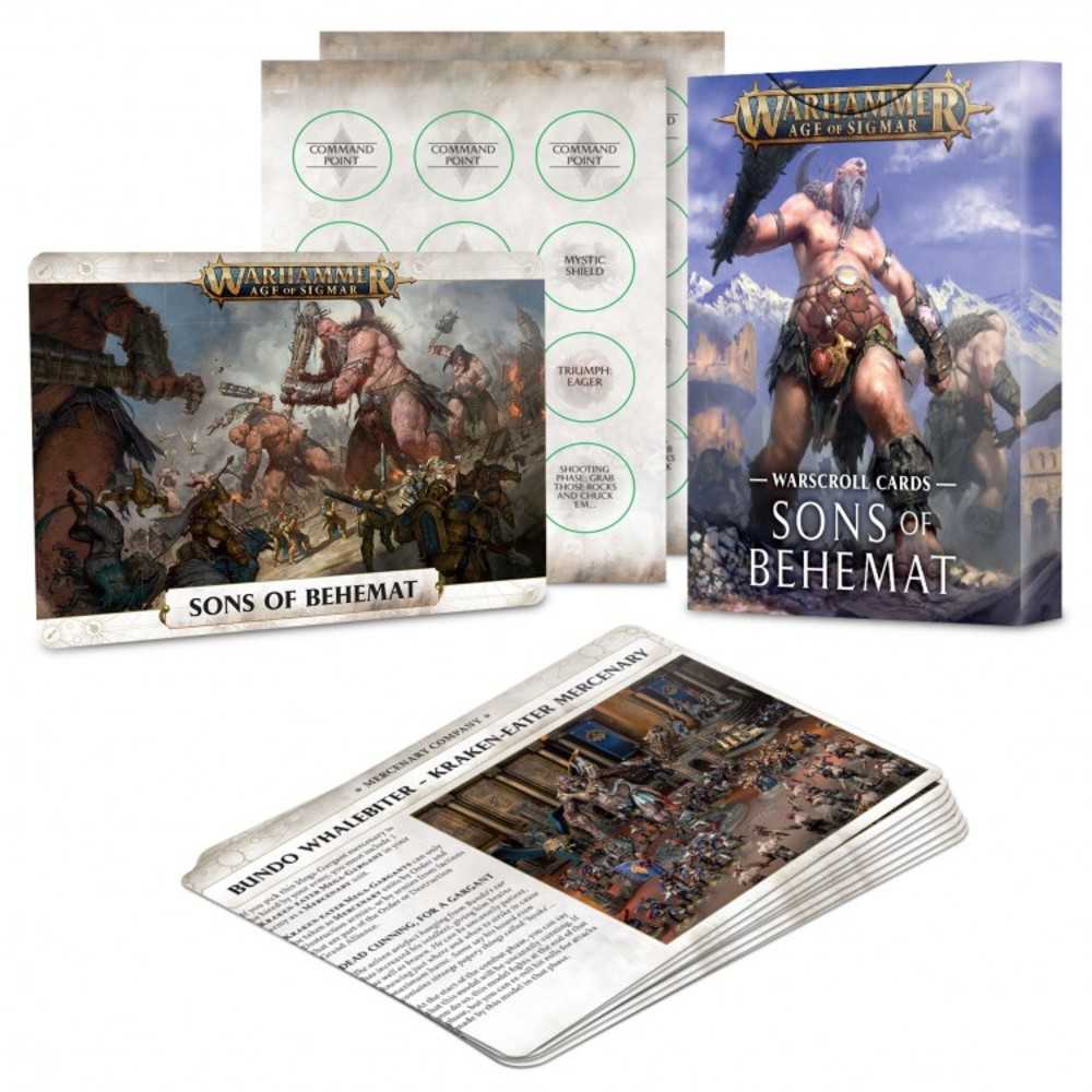 93 04 Ao S: So B: Warscroll Cards
