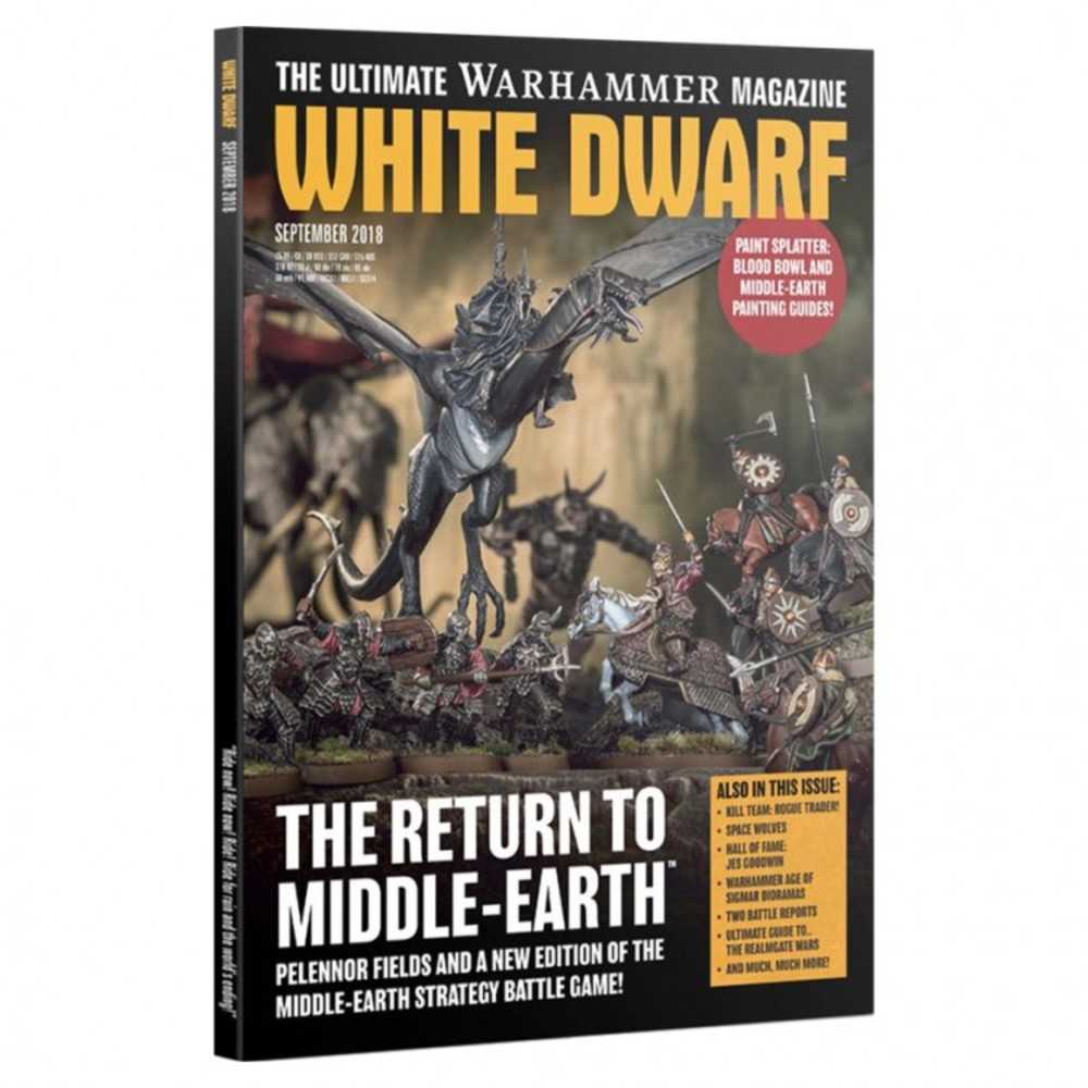 Wd09 60 White Dwarf: September 2018