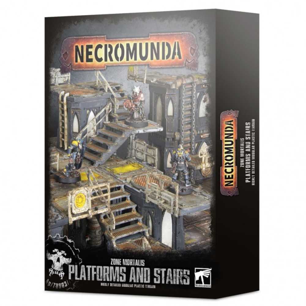 300 49 Necromunda: Zm:Platforms & Stairs