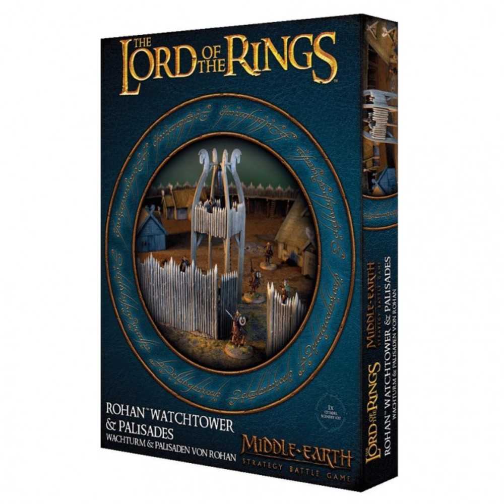 30 48 Lot R: Rohan Watchtower & Palisades